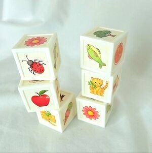 Bitty Baby Doll Blocks Toy Vintage 1990s Pleasant Company